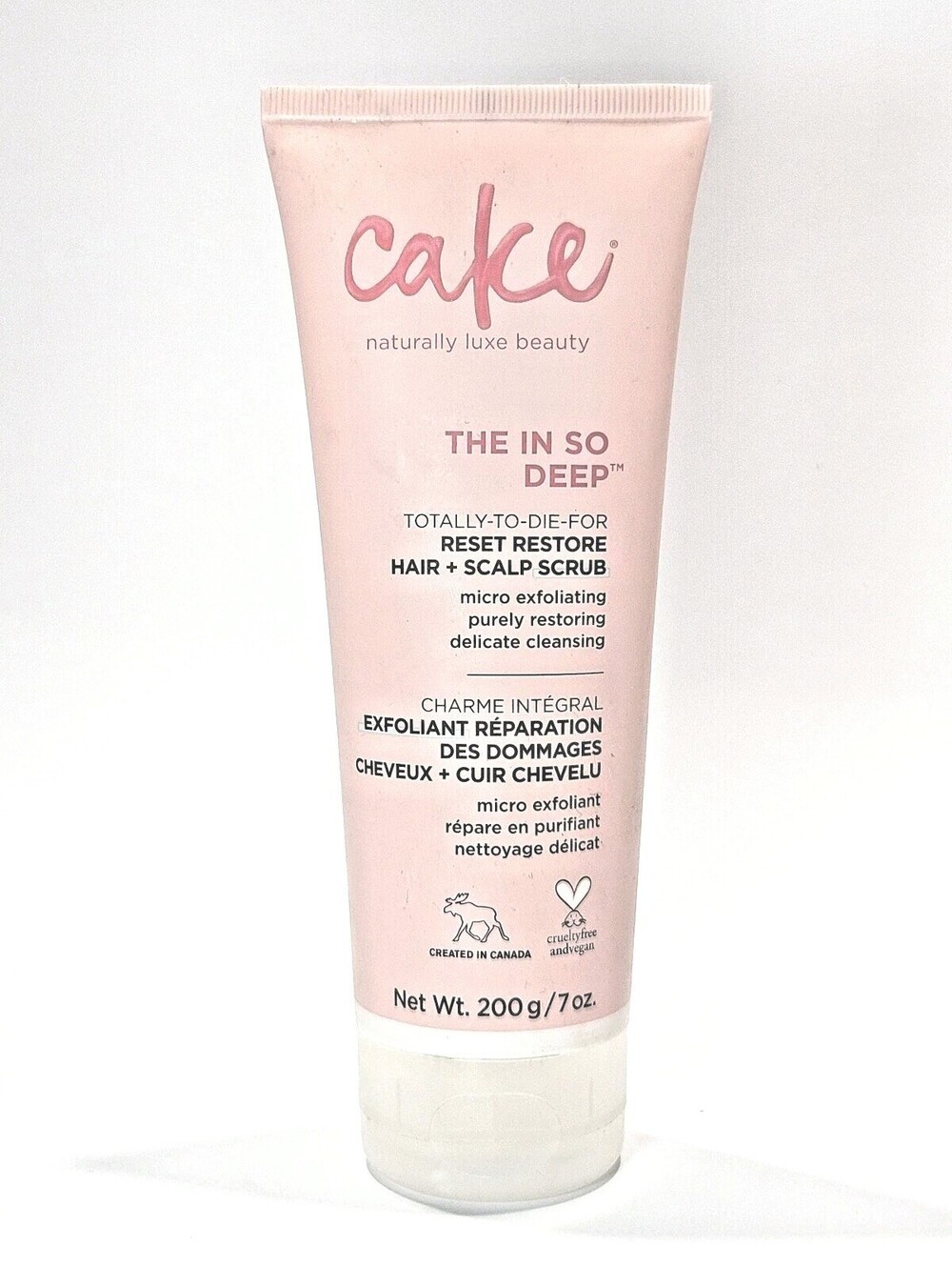 NEW Cake Beauty The In So Deep Reset Restore Hair And Scalp Scrub